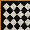 imageDII Natural Coir Geometric Modern Outdoor Door Mat Front Porch Dcor 17x29 Blue MosaicHarlequin