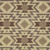 imageDII Natural Coir Geometric Modern Outdoor Door Mat Front Porch Dcor 17x29 Blue MosaicSanta Fe