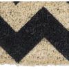 imageDII Natural Coir Geometric Modern Outdoor Door Mat Front Porch Dcor 17x29 Blue MosaicTri Decco