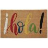 imageDII Natural Coir Doormat Decorative Hello Mat 17x29 BonjourHola