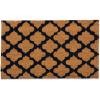 imageDII Natural Coir Geometric Modern Outdoor Door Mat Front Porch Dcor 17x29 Blue MosaicCais Cais Tile