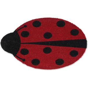 imageDII Colorful Design Natural Coir Doormat 18x30 WatermelonLady Bug