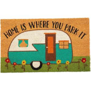 imageDII Heavy Duty Coir Doormat with Nonslip Vinyl Backing Welcome Mat Outdoor Entry Way ampamp Front Porch Dcor Home 17x29Camper