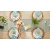 imageDII Braided Farmhouse Table Runner 15 x 72 inches 1Piece StoneAqua