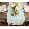 imageDII Braided Farmhouse Table Runner 15 x 72 inches 1Piece StoneAqua