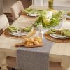 imageDII Braided Farmhouse Table Runner 15 x 72 inches 1Piece StoneFrench Blue