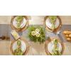 imageDII Braided Farmhouse Table Runner 15 x 72 inches 1Piece StoneFrench Blue