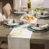 imageDII Braided Farmhouse Table Runner 15 x 72 inches 1Piece StoneGrey