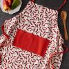 imageDII Caliente Collection Kitchen Chefs Apron Chili Peppers