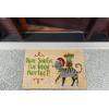 imageDII Christmas Coir Door Mat Outdoor Cat ampamp Dog Themed Doormat for Animal Lovers 17x29 Dear Santa Ive Been PurrfectDear Santa  Ive Been Purrfect