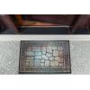 imageDII Heavy Duty NonSlip OutdoorIndoor Printed Flocked Doormat 18x30 Welcome StonesPebbles  Border