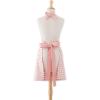 imageDII Kitchen Collection Gingham Check RedBlack ApronPink