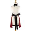 imageDII Kitchen Collection Gingham Check RedBlack ApronRedBlack