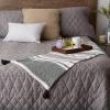 imageDII New Traditional 2Tone Chevron Stripe Throw 50x60 BlackBlack