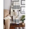 imageDII New Traditional 2Tone Chevron Stripe Throw 50x60 BlackNavy