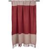 imageDII Striped Throw Collection Urban Cityscape BorderBarn Red