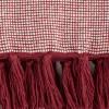 imageDII Striped Throw Collection Urban Cityscape BorderBarn Red