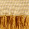 imageDII Striped Throw Collection Urban Cityscape BorderHoney Gold