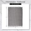 imageDII Striped Throw Collection Urban Cityscape BorderStone