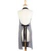imageDII Unisex Jacquard Chef Apron Geometric Black ampamp White 32x28 Triangle