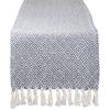 imageDII Braided Farmhouse Table Runner 15 x 72 inches 1Piece StoneFrench Blue