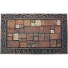 imageDII Heavy Duty NonSlip OutdoorIndoor Printed Flocked Doormat 18x30 Welcome StonesWelcome Stones