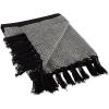 imageDII Striped Throw Collection Urban Cityscape BorderBlack