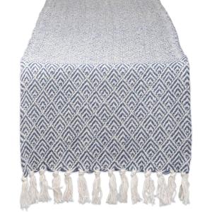 imageDII Braided Farmhouse Table Runner 15 x 72 inches 1Piece StoneFrench Blue
