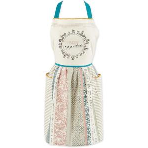 imageDII Womens Cotton Skirted Kitchen Apron for Cooking Baking ampamp Crafts Adjustable with Generous Waist Ties Bon Appetit One Size