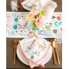 imageDII Easter Folk Collection Kitchen Tabletop Table Runner 14x72 Easter Folk20 x 20 Set of 6
