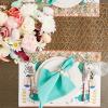 imageDII Easter Folk Collection Kitchen Tabletop Table Runner 14x72 Easter FolkPlacemat Set