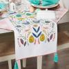 imageDII Easter Folk Collection Kitchen Tabletop Table Runner 14x72 Easter FolkTable Runner  14x108