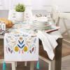 imageDII Easter Folk Collection Kitchen Tabletop Table Runner 14x72 Easter FolkTable Runner  14x108