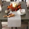imageDII Fall Table Decorations Indoor Dcor Thanksgiving Table Runner 14x70 Embroidered Cut Work LeavesAutumn Leaves
