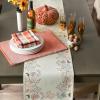 imageDII Fall Table Decorations Indoor Dcor Thanksgiving Table Runner 14x70 Embroidered Cut Work LeavesAutumn Leaves