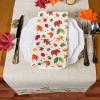 imageDII Fall Table Decorations Indoor Dcor Thanksgiving Table Runner 14x70 Embroidered Cut Work LeavesAutumn Wheat