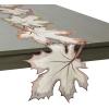 imageDII Fall Table Decorations Indoor Dcor Thanksgiving Table Runner 14x70 Embroidered Cut Work LeavesEmbroidered Cut Work Leaves
