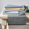 imageDII TwoToned Collection Tabletop Table Runner 13x72 BlackAqua
