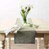 imageDII TwoToned Collection Tabletop Table Runner 13x72 BlackSage