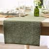 imageDII TwoToned Collection Tabletop Table Runner 13x72 BlackSage