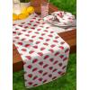 imageDII Watermelon Outdoor Tabletop Collection Stain Resistant ampamp Waterproof Table Runner 14x7214 x 108