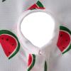 imageDII Watermelon Outdoor Tabletop Collection Stain Resistant ampamp Waterproof Table Runner 14x7260 in round wZipper