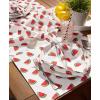 imageDII Watermelon Outdoor Tabletop Collection Stain Resistant ampamp Waterproof Table Runner 14x72Reversible Placemat Set