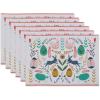 imageDII Easter Folk Collection Kitchen Tabletop Table Runner 14x72 Easter FolkPlacemat Set