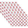 imageDII Watermelon Outdoor Tabletop Collection Stain Resistant ampamp Waterproof Table Runner 14x72Reversible Placemat Set