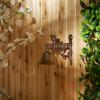 imageDII Cast Iron Collection Decorative Door Bell Bird Welcome Sign 6x3x575quot
