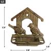 imageDII Cast Iron Collection Wall Mounted Birdfeeder Ornate 112x6x99Birds  85x44x85