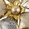 imageDII Iron Garden Stake Collection 3Dimensional Mixed Media Large Flower Large