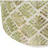 imageDII Planter Pot Collection DistressedWeathered Indoor ampamp Outdoor Cement for Plants or Flowers Small 39x394Large 625x625 Ancient Leaf 2 PieceAbstract Leaf