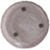 imageDII Planter Pot Collection DistressedWeathered Indoor ampamp Outdoor Cement for Plants or Flowers Small 39x394Large 625x625 Ancient Leaf 2 PieceBlack Scallop